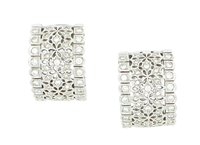 Ohrringe Sommer Dame in Gold Diamante 0.82 Ct 10057834 - 10057834